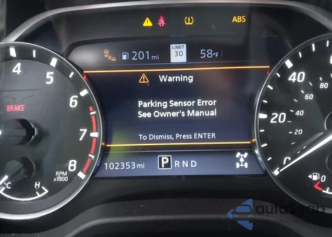 2020 Nissan Titan Sl 4X4 from USA, damaged, VIN 1N6AA1EDXLN503543